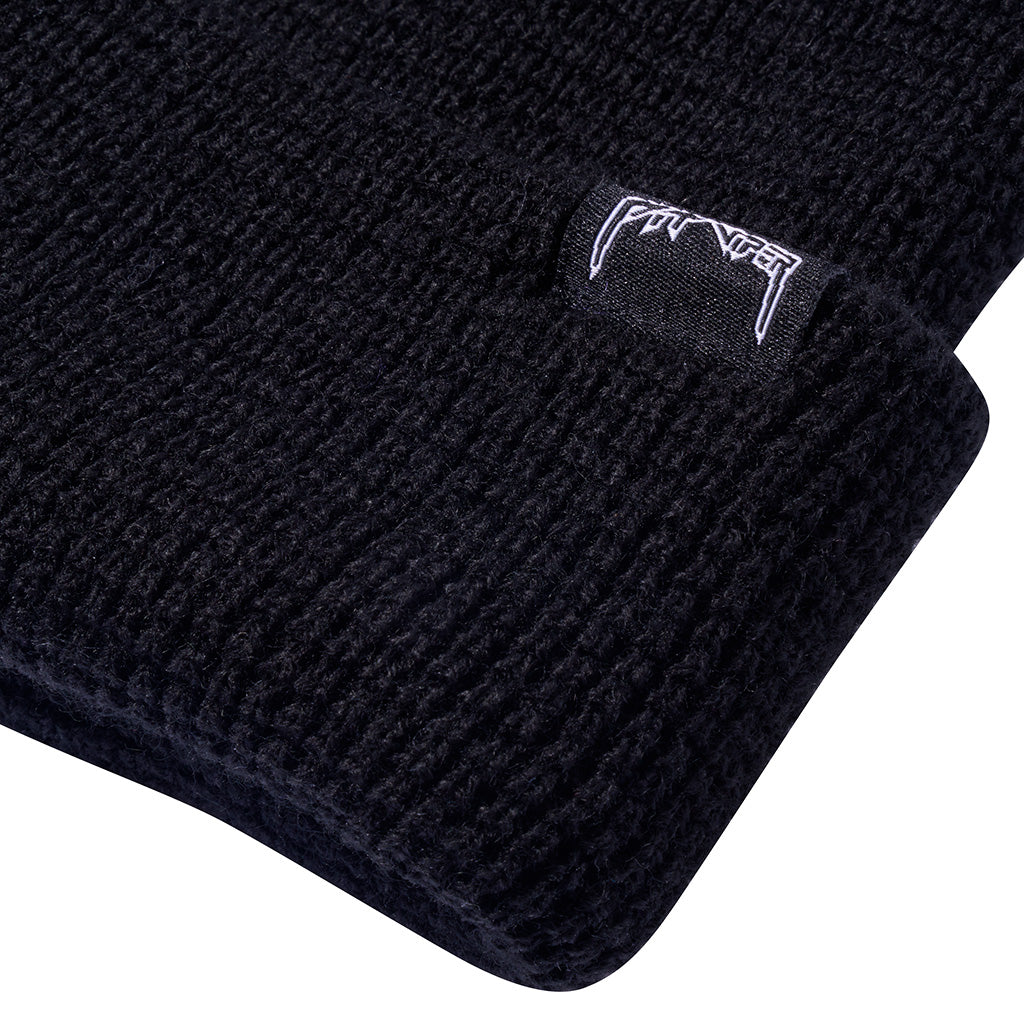 Black Waffler Beanie