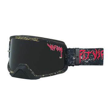 Smoke / Small | side_view.JPG | The Reign in Mud Brapstrap Moto Goggle Small from Pit Viper