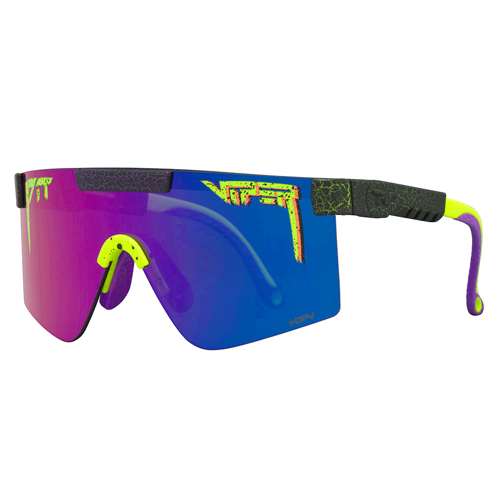 HDPV Polarized Pink-Purple / Wide | side_view.JPG | The Electroshock Original 2.0 sunglasses from Pit Viper