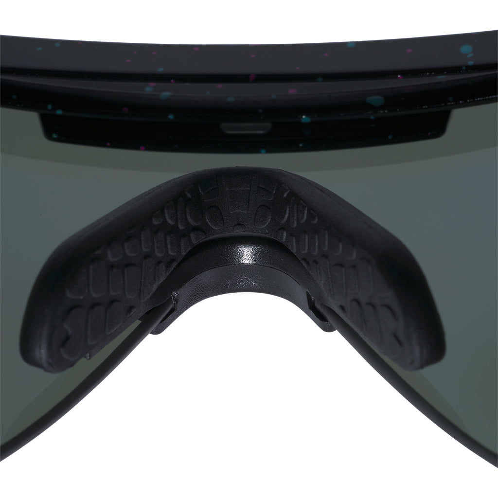 HDPV Polarized Blue / Regular | gotcha_nose.JPG | The Midnight Original Regular HDPV Polarized Blue, shield style sunglasses from Pit Viper, polarized sunglasses from Pit Viper