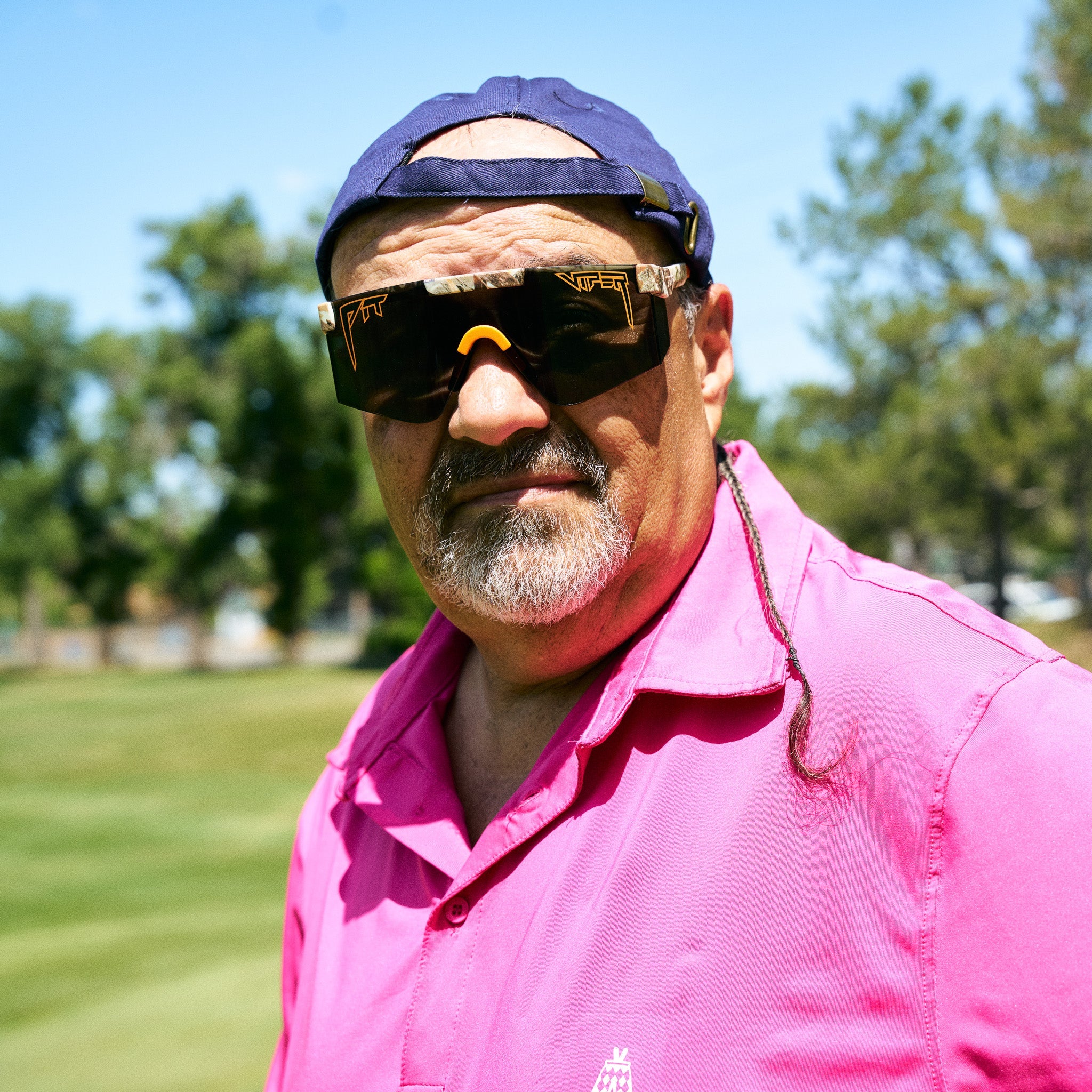 BALL-ISTIC™ Smoke / Regular | photo_of_person.JPG | The Actualbush Original 2.0, military grade sunglasses from Pit Viper