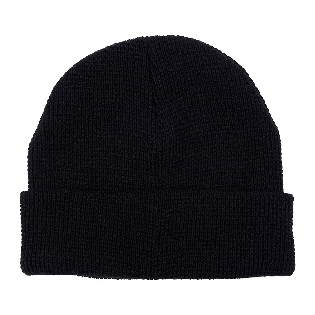 Black Waffler Beanie
