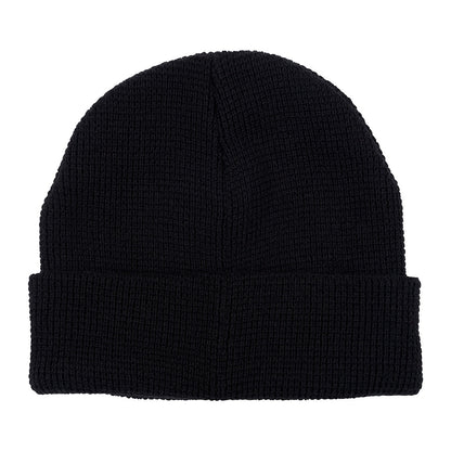 Black Waffler Beanie