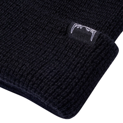 Black Waffler Beanie