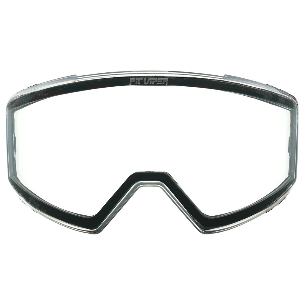 Clear | full_frontal.JPG | The BN5000 Goggles Replacement Lens from Pit Viper