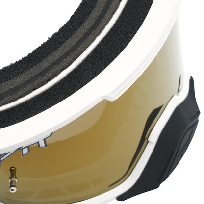 Gold / Large | im_ready_for_my_closeup.JPG | The Miami Nights Brapstrap Moto Goggle from Pit Viper
