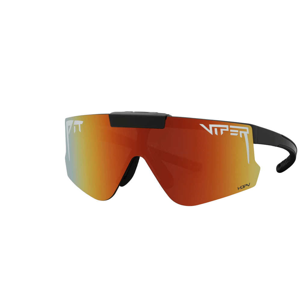 HDPV Polarized Rainbow / Regular | side_view.JPG | The Exec Flip Offs sunglasses from Pit Viper