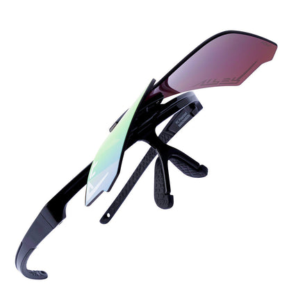 HDPV Polarized Rainbow / Regular | open_sesame.JPG | The Exec Flip Offs sunglasses from Pit Viper