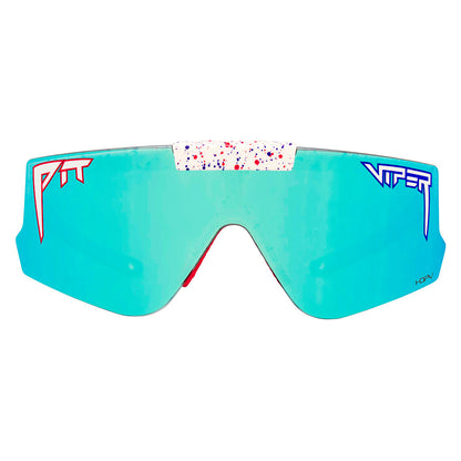 HDPV Polarized Blue / Regular | full_frontal.JPG | The Merika Flip-Offs Sunglasses from Pit Viper