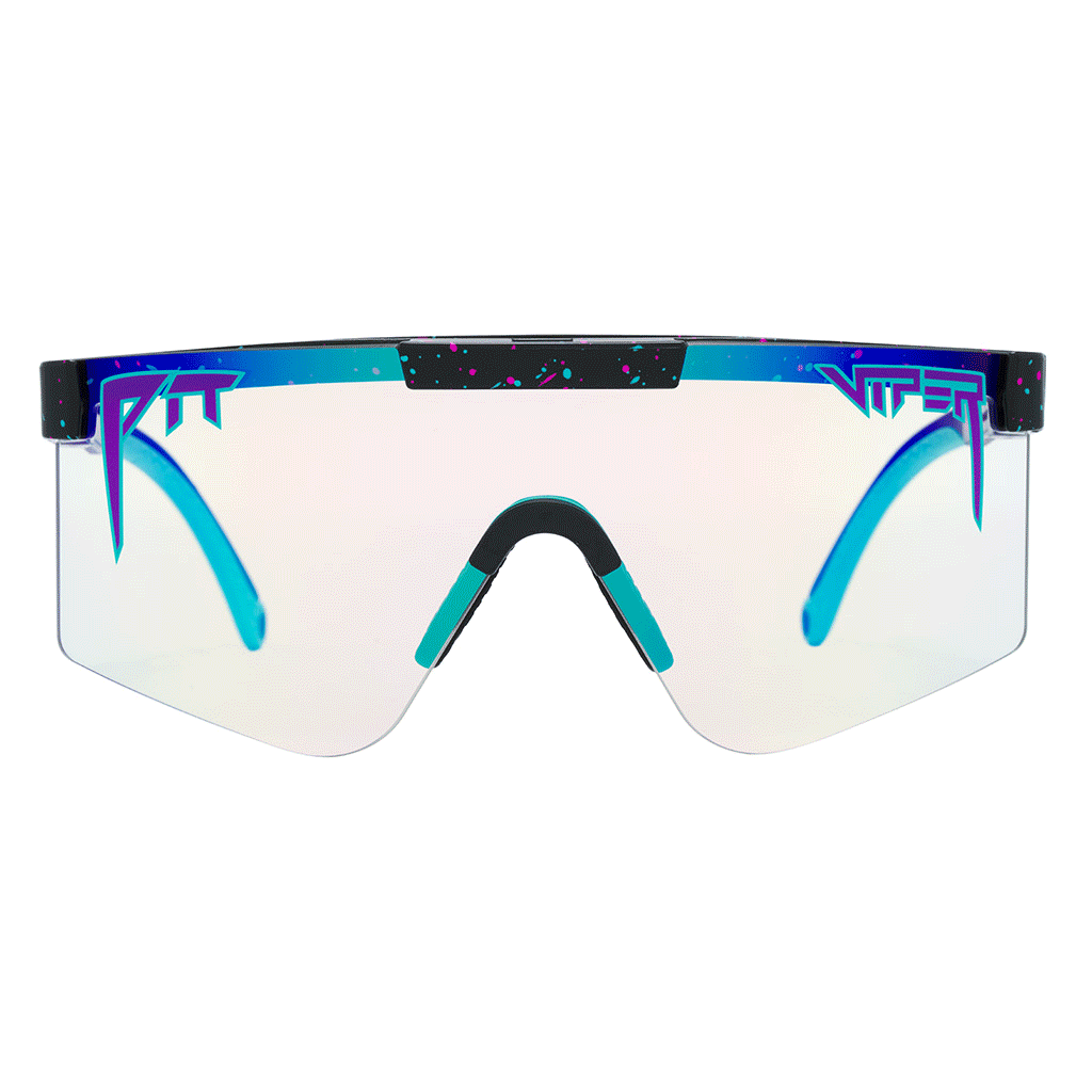 Photochromic Blue / Wide | full_frontal.JPG | The Midnight Original 2.0, transition lens sunglasses from Pit Viper