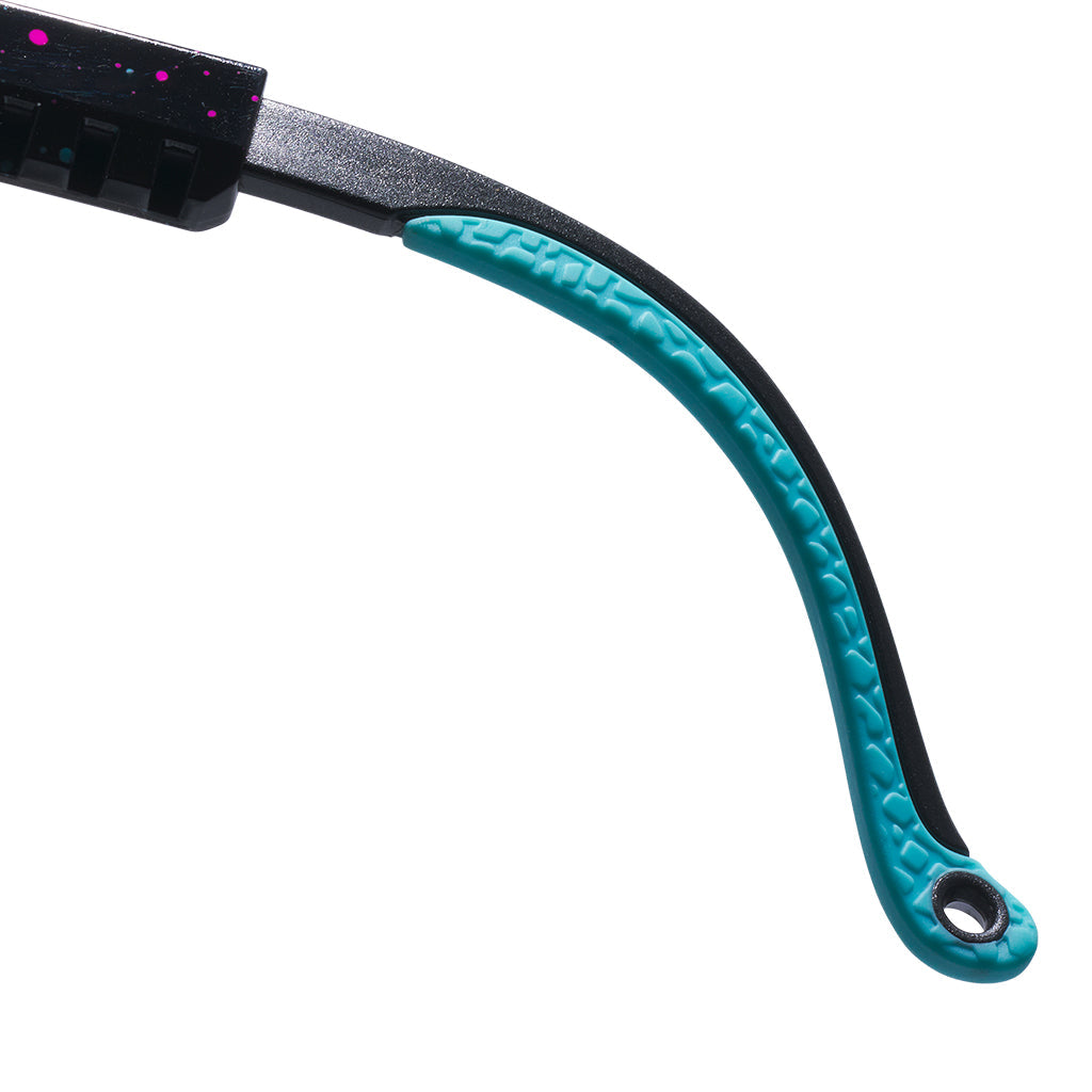 Z87+ Blue / Regular | wow_its_an_earpiece.JPG | The Midnight Original 2.0, safety rated sunglasses from Pit Viper