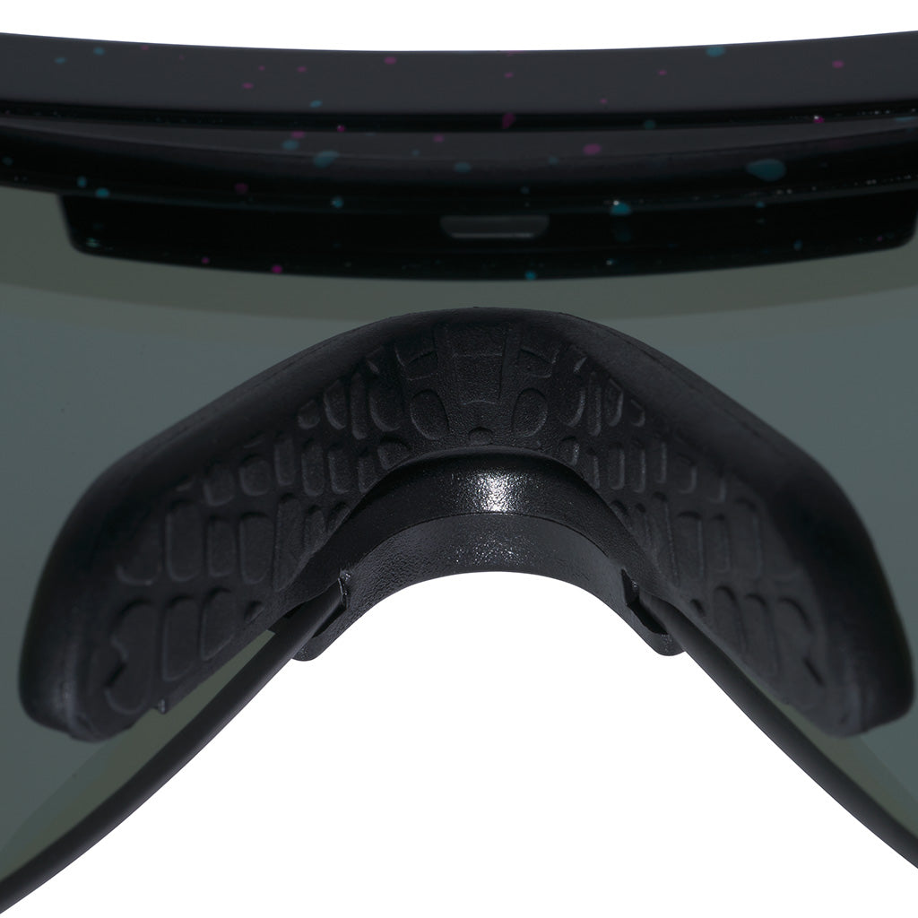 HDPV Polarized Blue / Wide | gotcha_nose.JPG | The Midnight Original Wide HDPV Polarized Blue, shield style sunglasses from Pit Viper, polarized sunglasses from Pit Viper