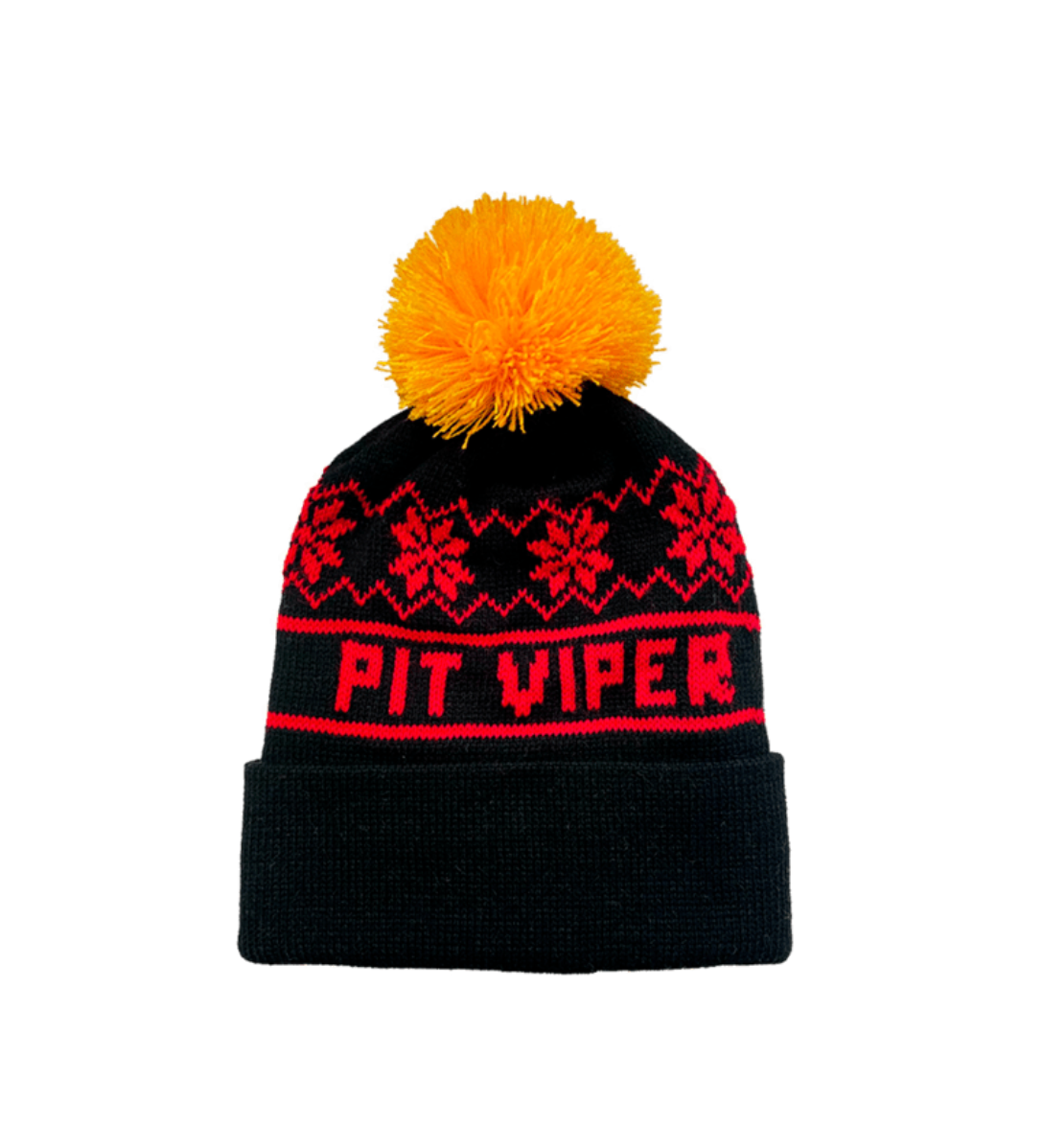 Pom Pom Beanie Black