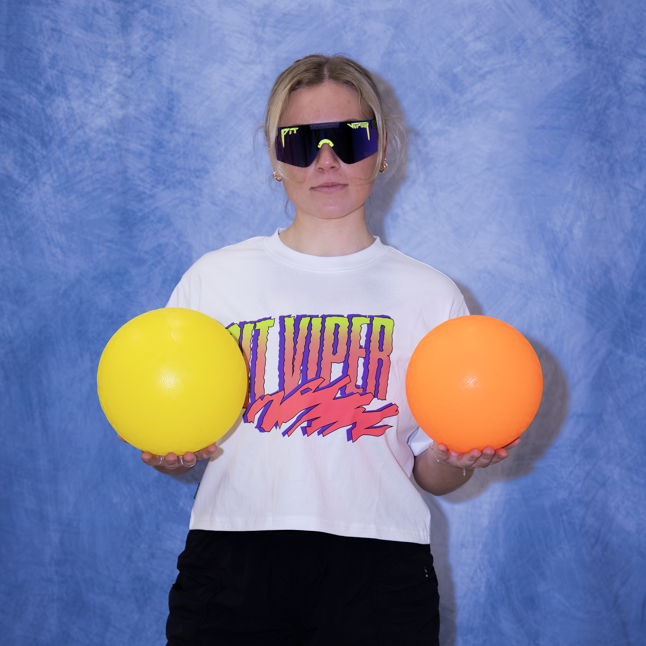 HDPV Polarized Pink-Purple / Regular | photo_of_person.JPG | The Electroshock Original 2.0 sunglasses from Pit Viper